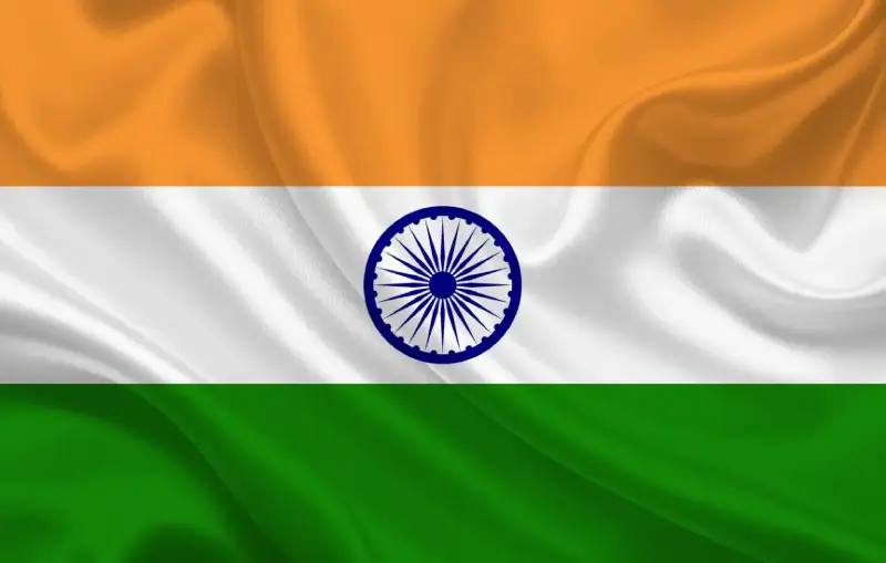 Indian flag banner for DamanConnect